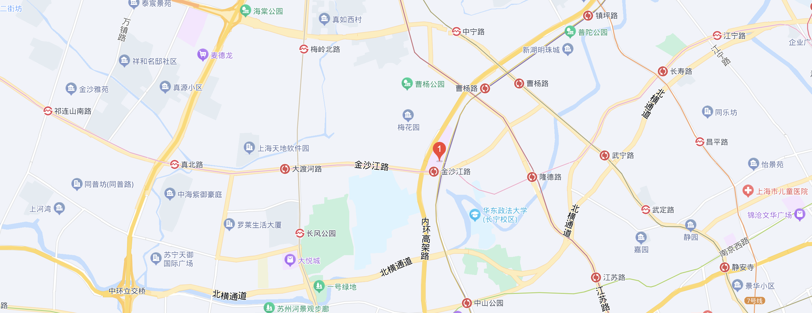 华与华公司地图指示